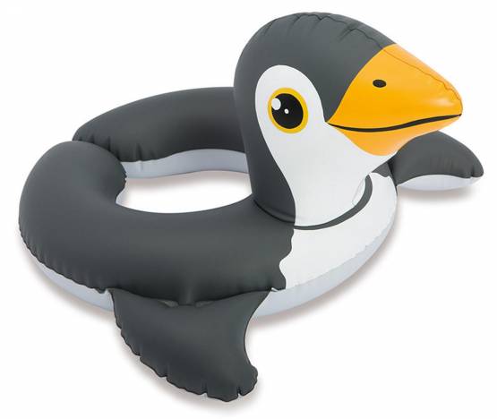 Schwimmring Schwimmhilfe Kinder Schwimmreifen Schwimmtier Ringtier aufblasbar Pinguin
