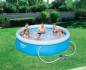Mobile Preview: Bestway Pool Fast Set Pool Set 57270 mit Filterpumpe 305x76cm Kinderpool Quickpool Planschbecken